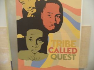 LIMITED RARE A Tribe Called Quest Hip Hop Poster - SIGNED JACKSON AND 43/100 3