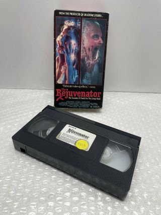 Rare Oop Vhs 1988 The Rejuvenator Slasher Horror Vhs Movie