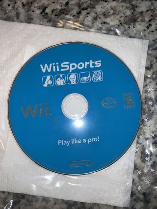 Wii Sports (2006) Nintendo Wii Classic Game Disc Only Rare