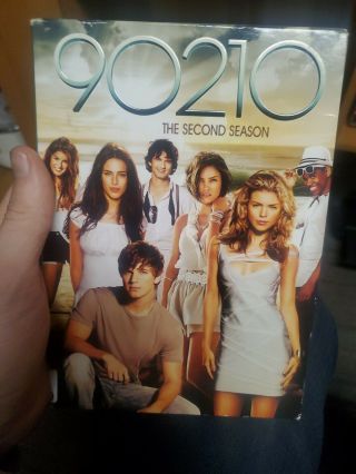 90210: The Second Season 2 (dvd,  2010,  6 - Disc Set) Oop Mega Rare Cw