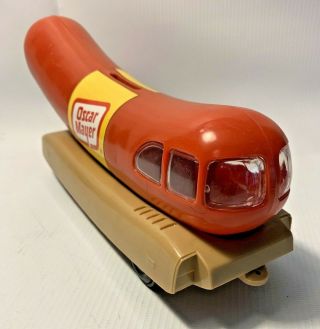 Vintage Oscar Mayer Weinermobile Bank Rare Early Model Clear Windows Make Offers