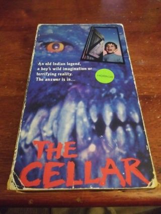 The Cellar Vhs Non Rental Horror Southgate Entertainment Very Rare Htf