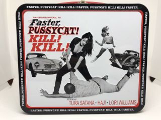 Rare Faster Pussycat Kill Kill Lunchbox