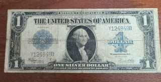 1923 $1 Silver Certificate Horse Blanket ( (Rare 6 digit serial number)) 2