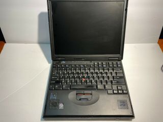 Rare Vintage Ibm Thinkpad 600e Type 2645 Laptop Intel Pentium Ii 2