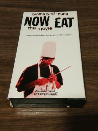 Brotha Lynch Hung " Now Eat " The Movie On Vhs Brentwood Home Video Rare