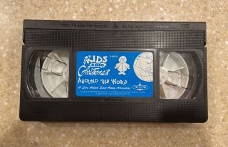 Kids Sing Christmas Around The World Vhs Brentwood Rare Vintage Oop Htf