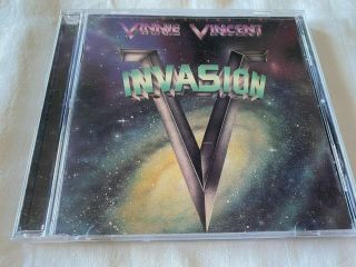 Vinnie Vincent Invasion All Systems Go Cd 2003 Remaster Slaughter Kiss Oop Rare