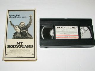 Rare Oop My Bodyguard Vhs,  1980 Magnetic Video Matt Dillon Adam Baldwin Htf