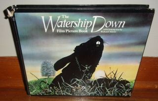 The Watership Down Film Picture Book - Linking Text By Richard Adams - Rare 1st Hc