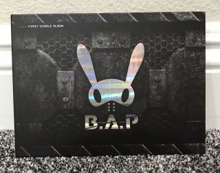 B.  A.  P Bap 1st Single Album Warrior Kpop Cd Rare Out Of Print