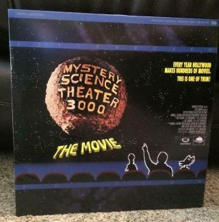 Mystery Of Science Theater 3000 The Movie Laserdisc (not Dvd) Rare Exc