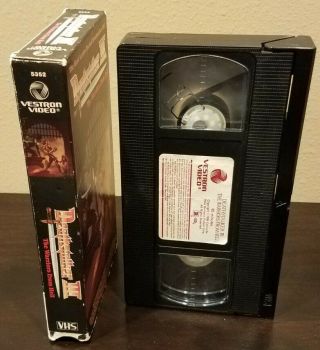 Deathstalker III The Warriors From Hell VHS,  Vestron Video,  Death Stalker,  Rare 2