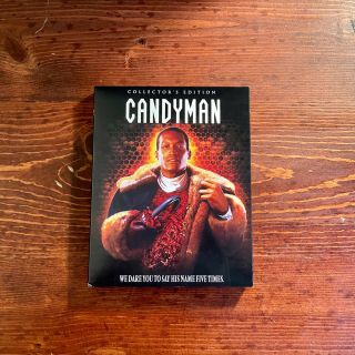 Candyman (blu - Ray Disc,  2018) W/rare Oop Slipcover