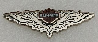 Rare Harley Davidson Winged Bar & Shield Pin 2008 Year Of Harley 