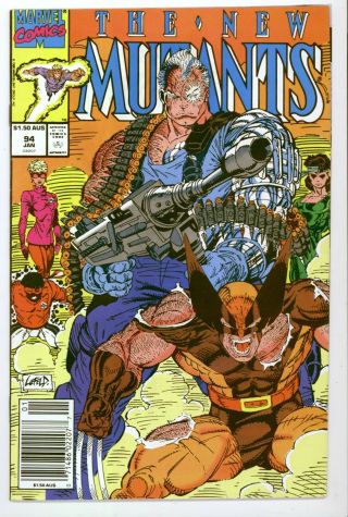 The Mutants 94 Wolverine Rare Australian Price Variant