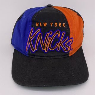 Vintage 90s York Knicks Starter Snapback Hat Rare Vtg Cap