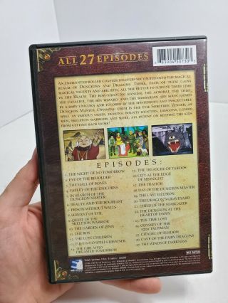 Dungeons & Dragons: The Complete Animated Series (DVD,  3 - Disc Set) rare oop 2