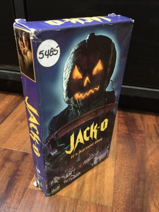 Jack - O It’s Harvest Time Cult Horror Vhs Triboro Entertainment Rare