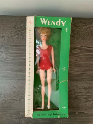 Vintage " Wendy " Doll Barbie Clone Rare By Elite Creations