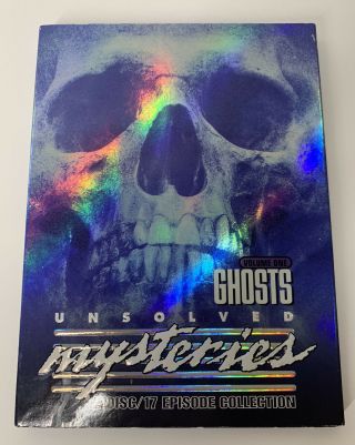 Rare Hard To Find - Unsolved Mysteries Ghosts Vol 1 (dvd,  2009) 2 Dvd Set