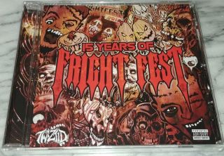 15 Years Of Fright Fest Cd Vip Exclusive Twiztid Rare