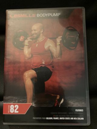 Les Mills Body Pump Release 82 Dvd Notes Booklet No Cd Rare Find