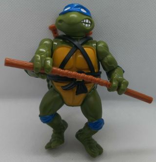 Rare Vintage Playmates 1988 Teenage Mutant Ninja Turtles Leonardo Action Figure