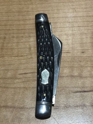 Vintage Pine Knot 2 Blade Rare Antique Pocket Knife