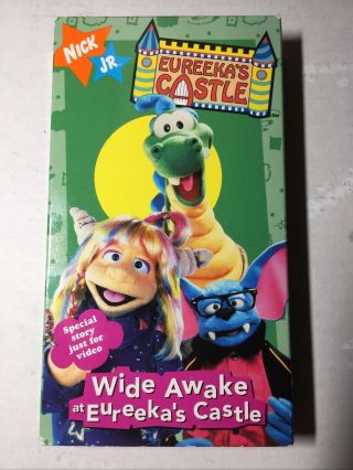 Eureeka’s Castle Wide Awake Vhs Video Tape Vtg 1997 Nick Jr Rare Oop Nickelodeon