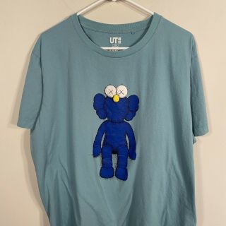 Uniqlo Kaws X Bff T - Shirt Companion Blue Shirt Size Xxl Rare Authentic