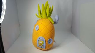 Rare Spongebob Squarepants Pineapple House 7 Inch Plush Toy Nanco Viacom