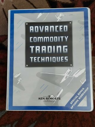 Rare Ken Roberts Advanced Commodity Trading Techniques 4 Vhs Set