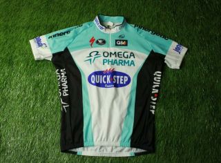 Rare Cycling Shirt Jersey Quick Step Vermarc Omega Pharma Specialized Size Xxxl