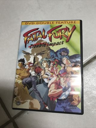 Fatal Fury Double Impact Out Of Print Dvd Rare Oop