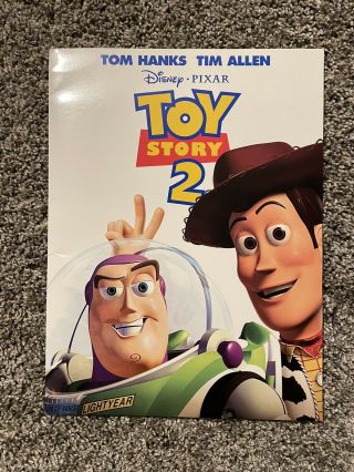 Rare Disney/pixar Toy Story 2 Movie Studio Press Kit With 10 Photos