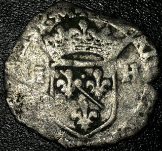 1605 - 1606 France Dombes Silver Douzain Henri Ii Bourbon - Montpensier Rare Coin