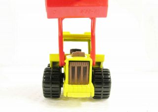 Lesney Matchbox Superfast 29 Tractor Shovel Excavator Rare Red - Brown Interior