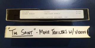 Rare Duran Duran Promo Vhs Videos: Ordinary World & The Saint W Out Of My Mind