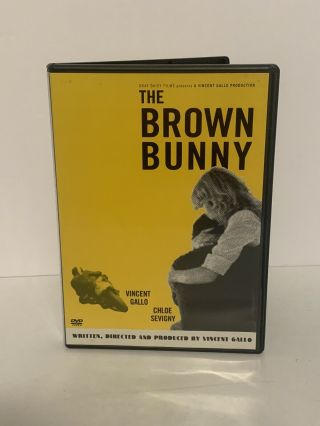 The Brown Bunny Dvd Rare Oop Vincent Gallo
