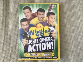 The Wiggles Lights,  Camera,  Action Rare Screener Dvd 2005