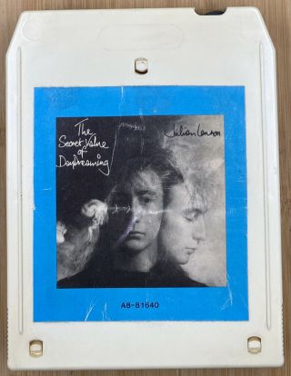 Rare 1986 Julian Lennon The Secret Value Of Daydreaming 8 - Track Tape