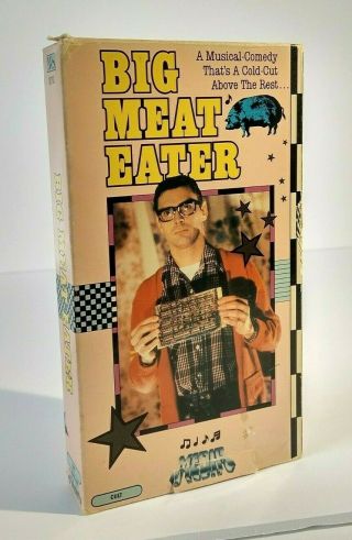 Big Meat Eater Rare Vhs 1982 Clarence Big Miller Uber Rare Media