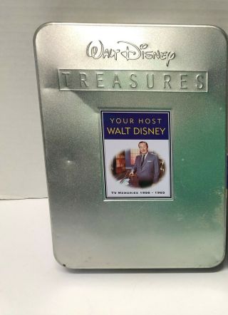 Walt Disney Treasures Your Host Walt Disney Rare Footage (dvd,  2006)