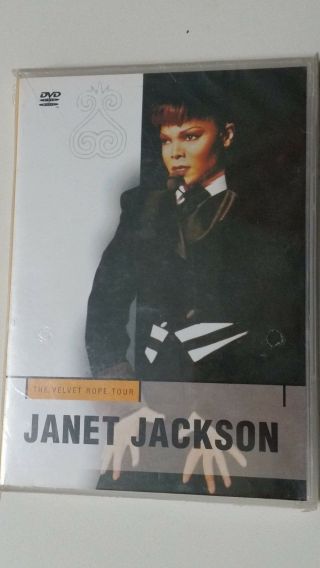 Janet Jackson - The Velvet Rope Tour: Live In Concert (rare Israeli Dvd,  1999)