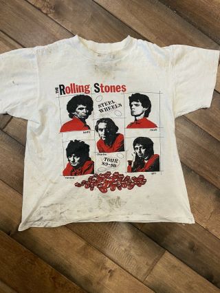 Vintage Rare Rolling Stones Concert Shirt
