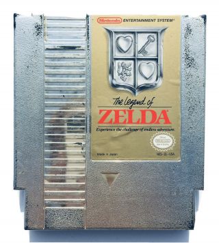 The Legend Of Zelda (1987) Nintendo Entertainment System Rare Gold Nes Classic