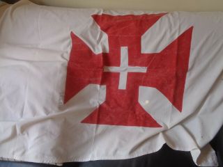 Rare Templar Portuguese Flag