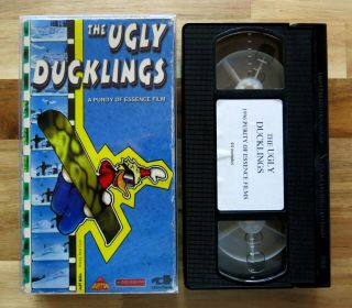 Vintage Rare Snowboard Video Vhs The Ugly Ducklings 1996 Purity Of Essence Films