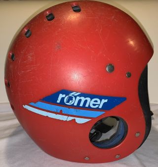Rare Vintage Romer Whitewater Helmet Made In West Germany